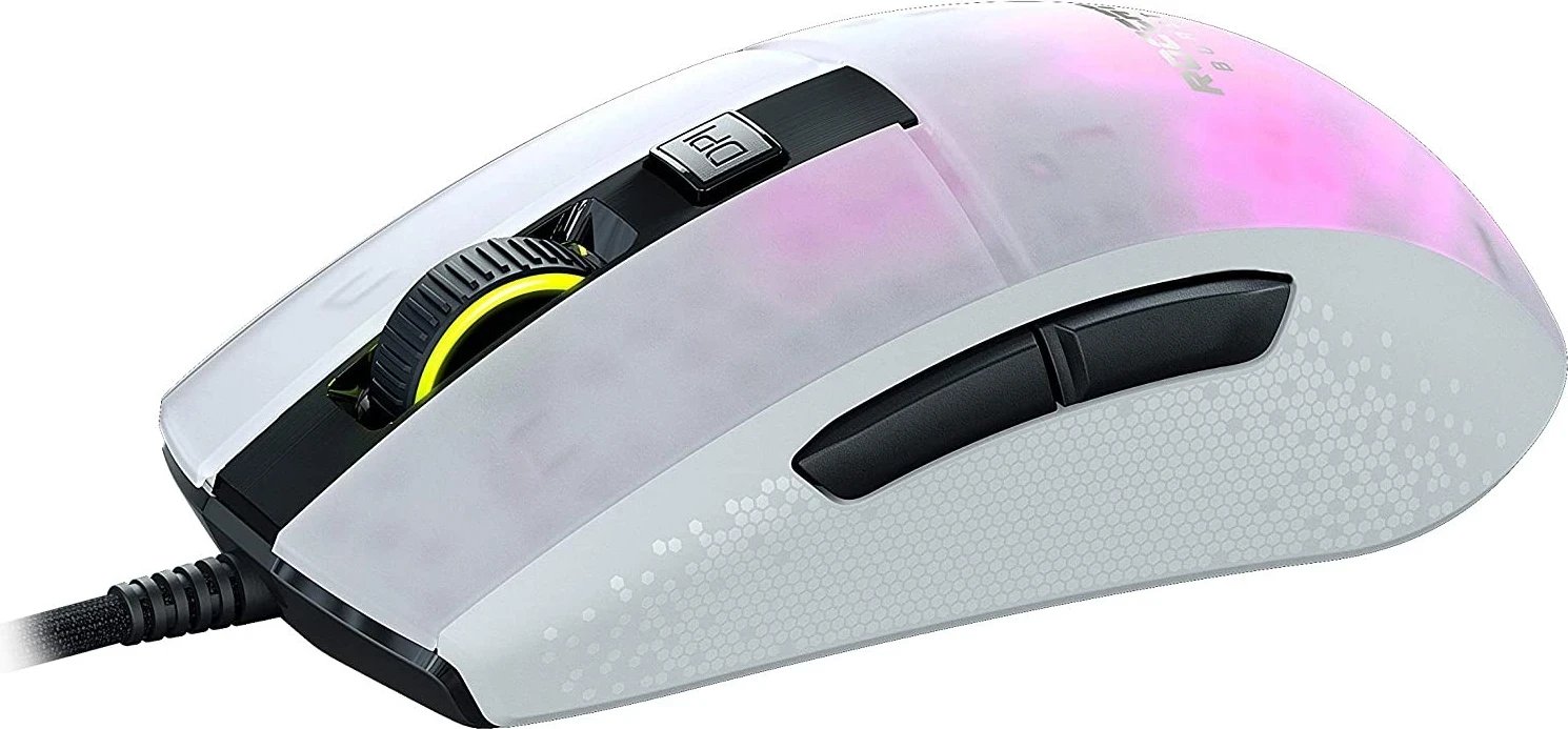 Maus Roccat Burst Pro AIMO, i bardhë