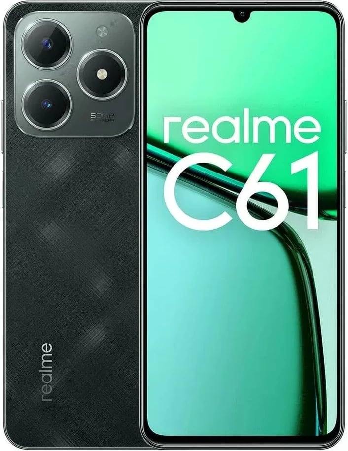 Celular Realme C61 6+256GB 6.74" Ngjyrë e Gjelbër