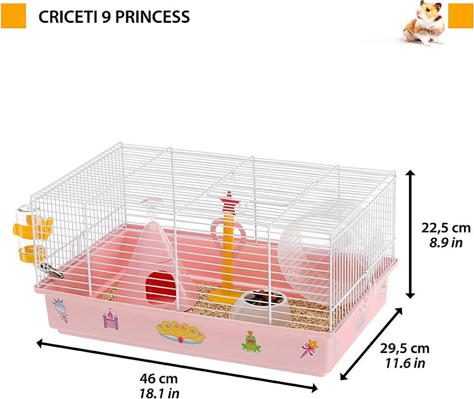 Kafaz për brejtës Ferplast Criceti 9 Princess