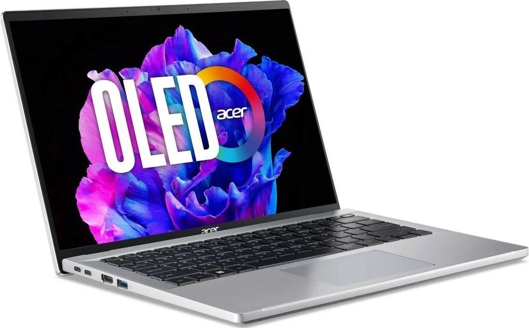 Laptop Acer Swift Go 14 SFG14-73, Ultra 5 125H, 14" OLED, 16GB, 512GB, Win11, argjendtë