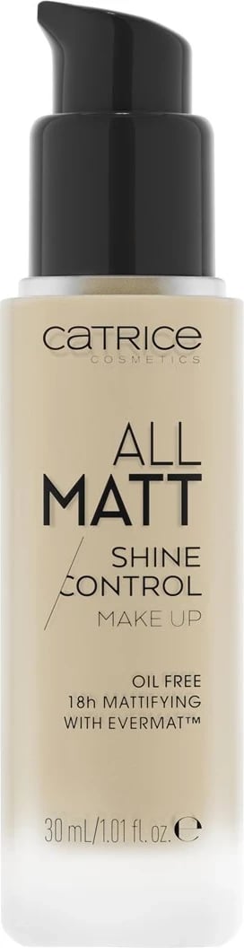 Krem pudër All Matt Shine Control Catrice, no.020, 30ml