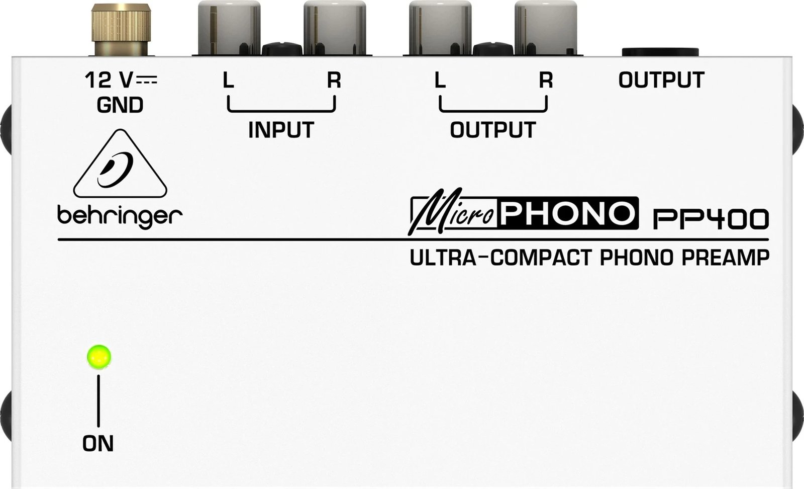 Preamplifikator Behringer PP400, i bardhë