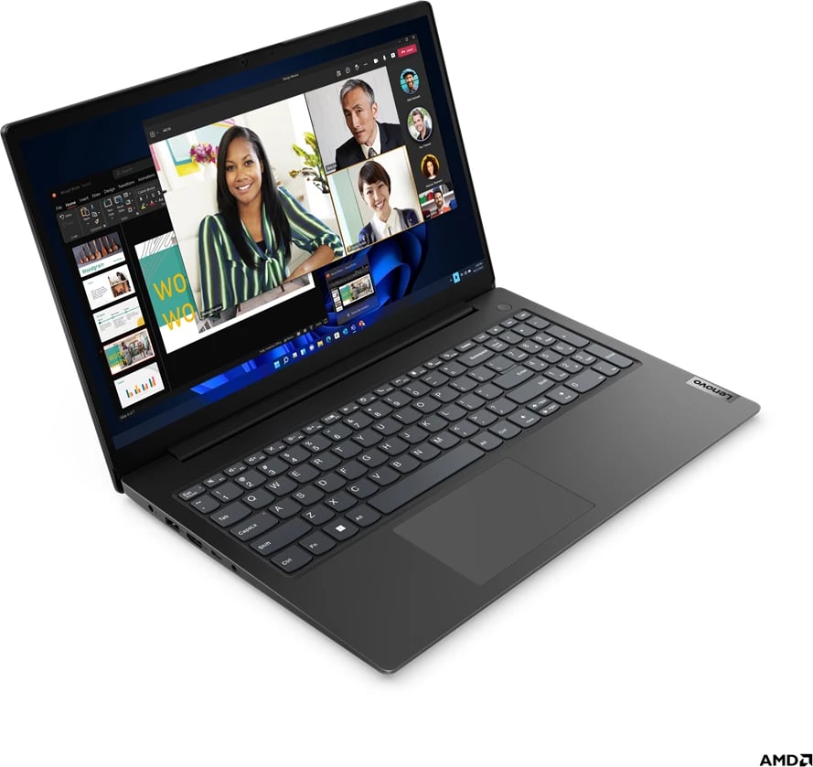 Laptop Lenovo V15 G4 AMN R5-7520U, 8GB RAM, 256GB SSD, 15.6 FHD, Tastierë Spanjolle, Business Black