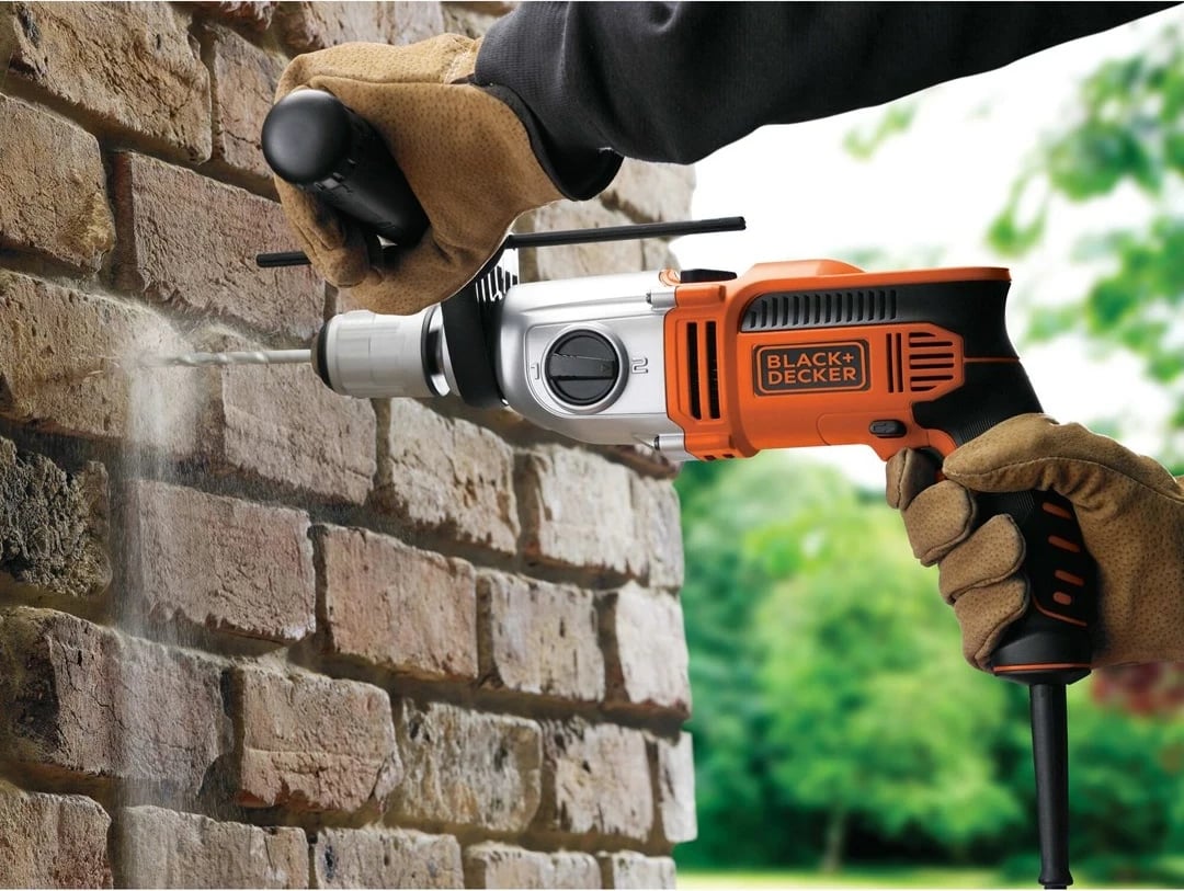 Shpuese BLACK+DECKER KR911K-QS, pa çelës, portokalli