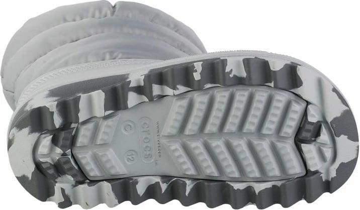 Çizme për fëmijë Crocs Classic Neo Puff, gri