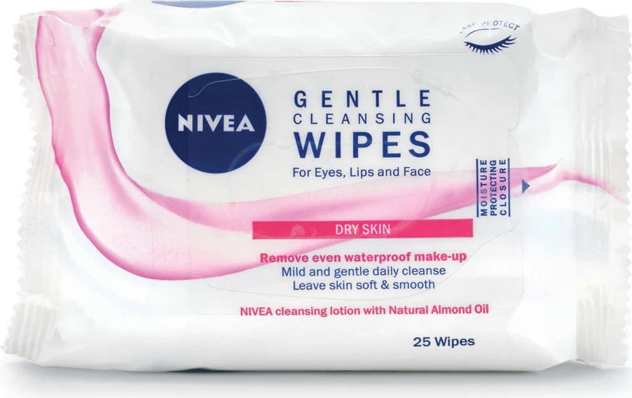 Peceta pastruese Cleansing Wipes Make Up Remover Nivea Dry Skin