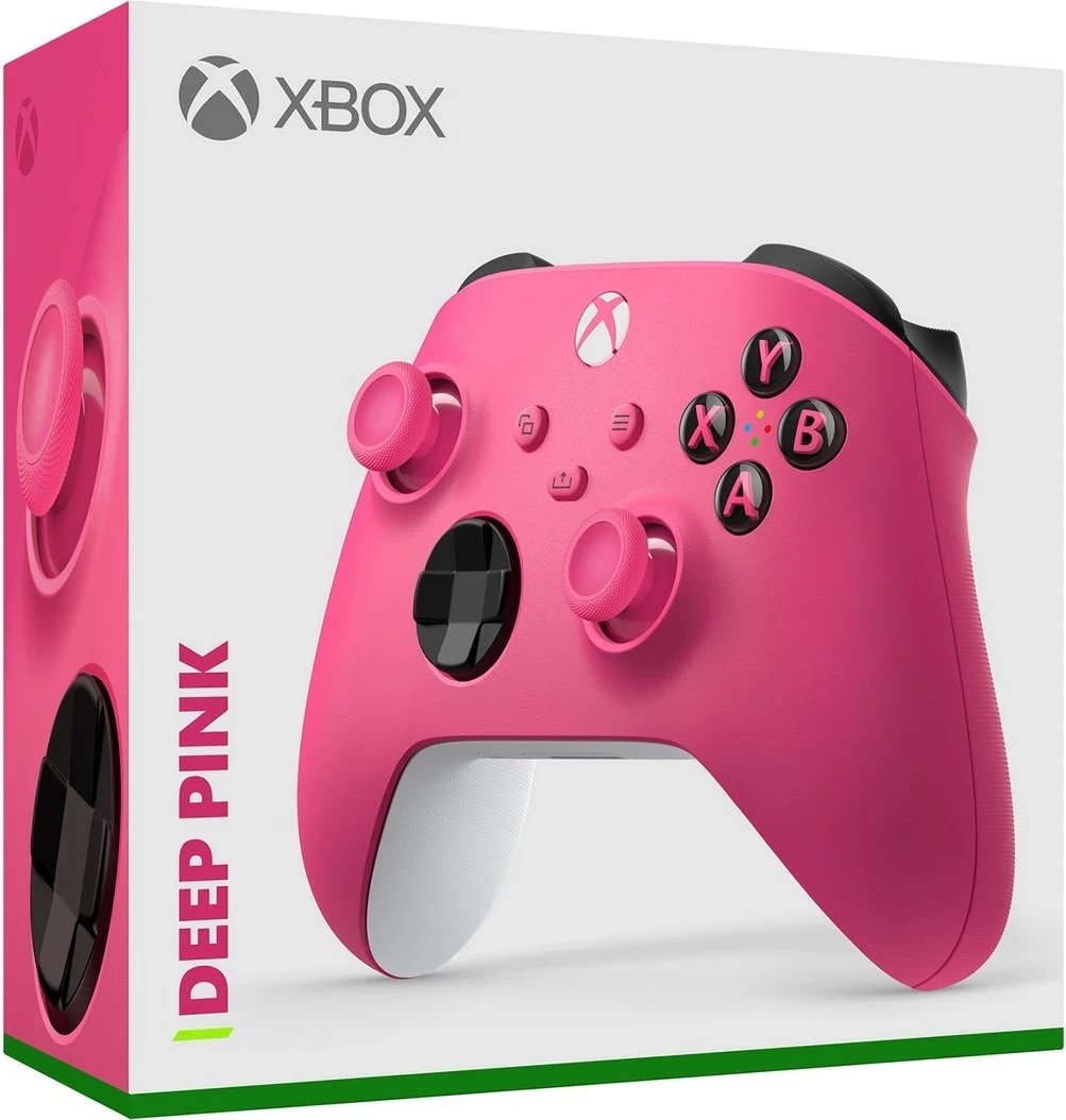 Kontroller Microsoft Xbox Series (PC, Xbox X, Xbox S, Xbox One), e pembe 