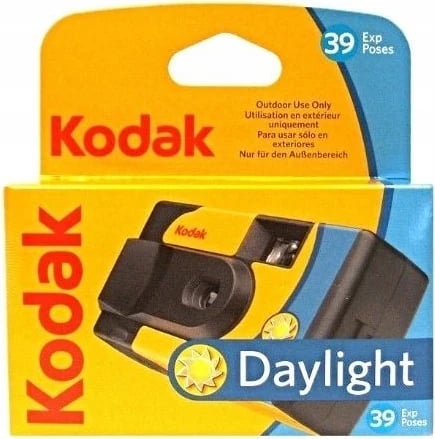 Kamera Kodak Daylight, e zezë/ e verdhë