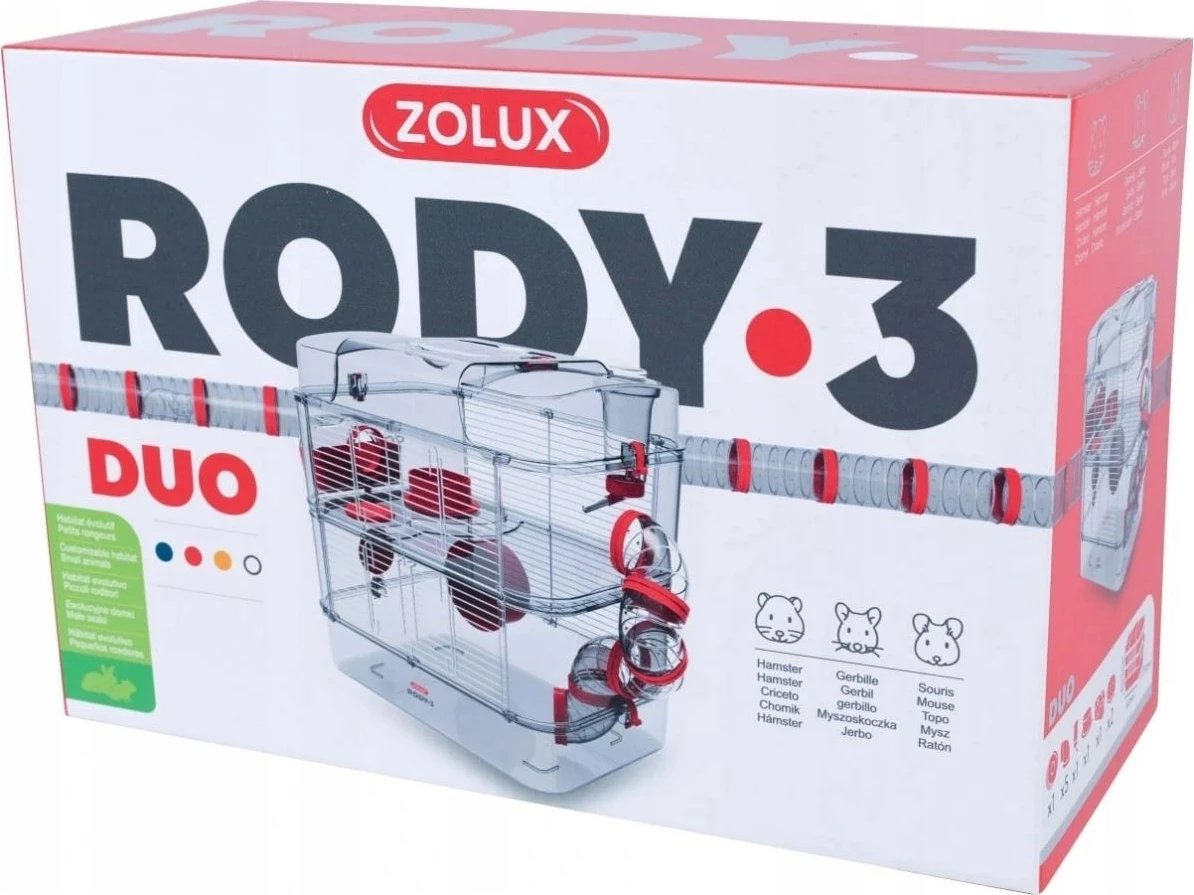 Kafaz për brejtës Zolux RODY3 DUO