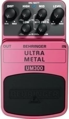 Efekt kitarë Behringer UM300 Ultra Metal, Rozë