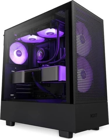 Ftohës uji CPU NZXT Kraken 240 RGB LCD, i zi