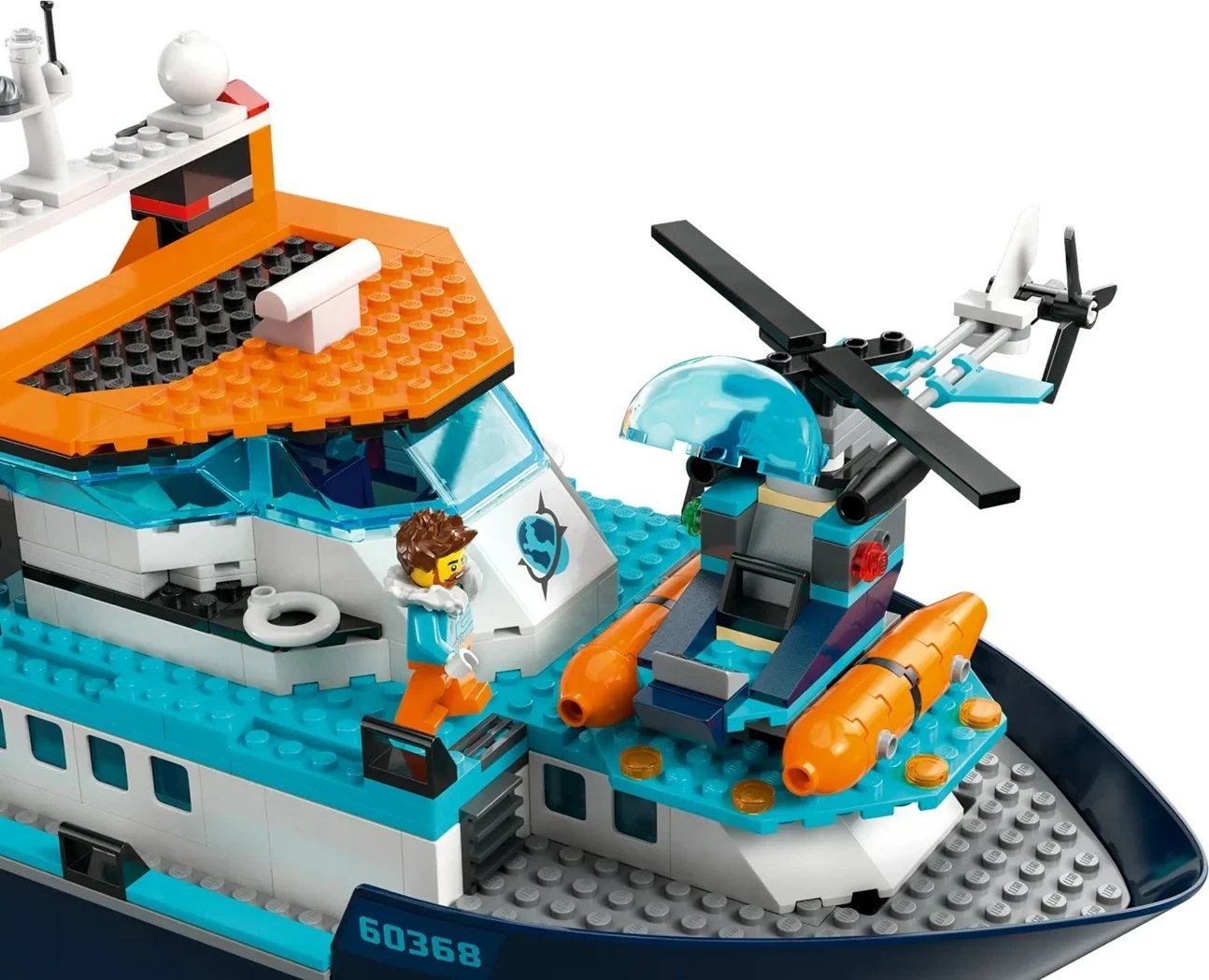 Set LEGO CITY 60368 Arctic Explorer Ship, 815 pjesë