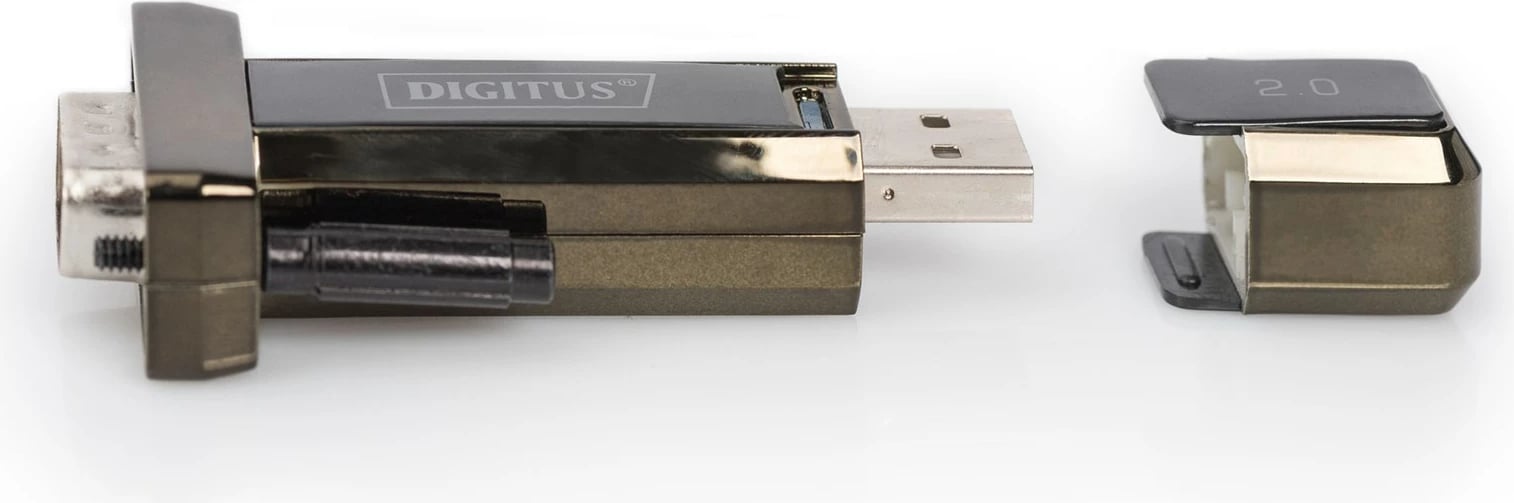 Përshtatës Digitus USB 2.0, i zi