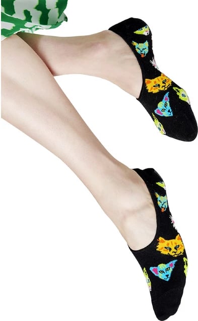 Çorape Happy Socks Intimo, femra, të zeza