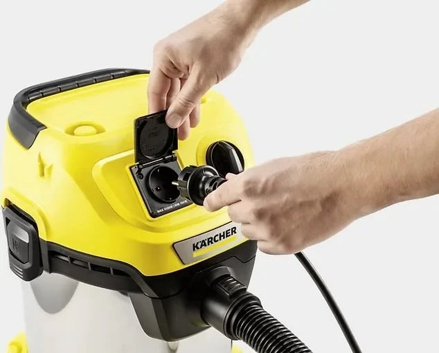 Fshesë me vakum Karcher WD 3 PS V-17/4/20, 17 L, Argjendtë