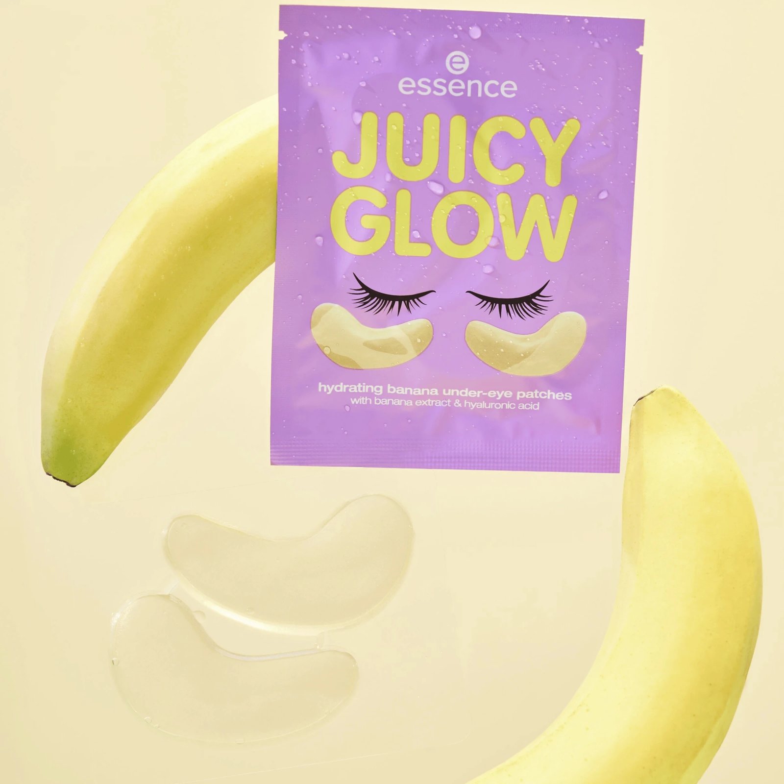 essence JUICY GLOW Mask për sy , hydrating banana