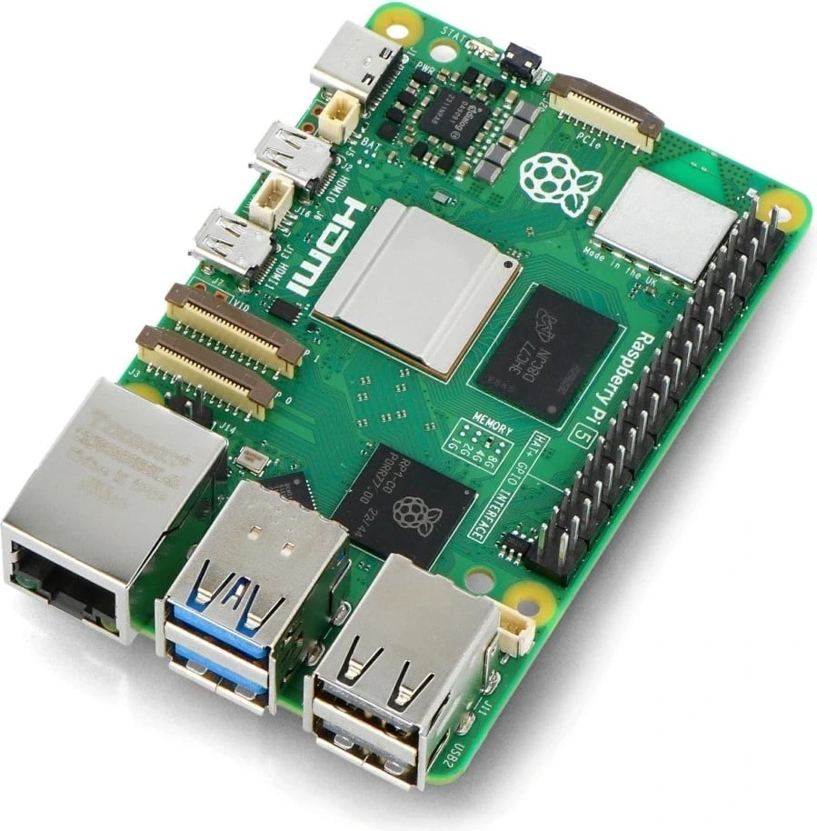 Minikompjuteri Raspberry Pi 5, 4GB