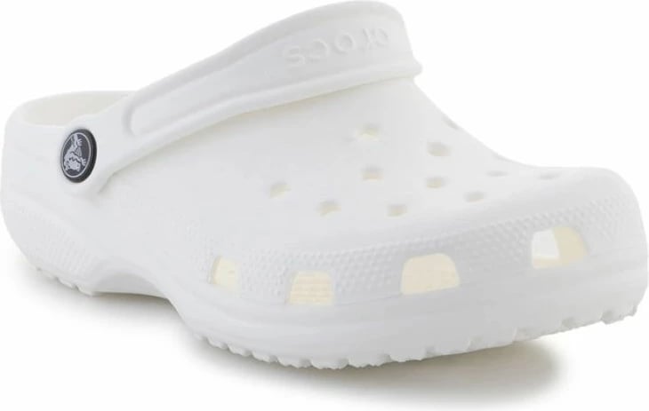 Papuqe për fëmijë Crocs, të bardha