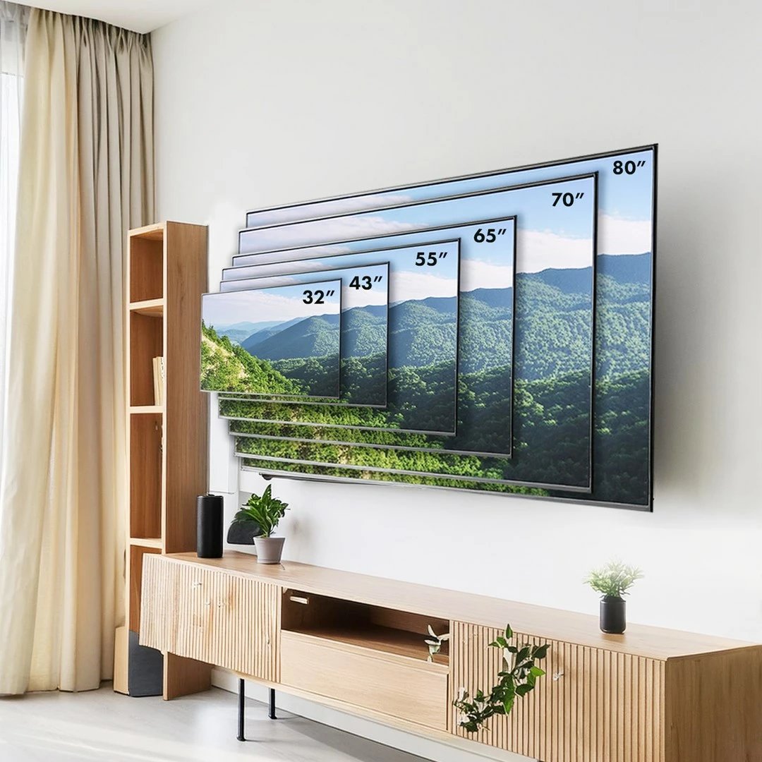 Mbajtëse muri për TV Maclean MC-413, 32"-80", e bardhë