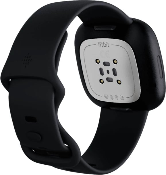 Smartwatch FitBit Sense, 1.59", e zezë