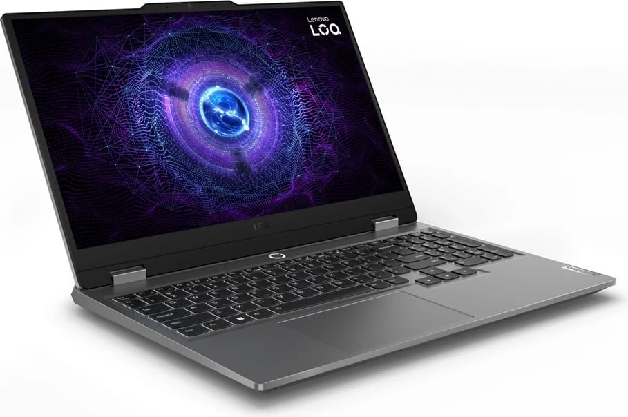 Laptop Lenovo LOQ Intel Core i5-12450HX, 15.6", 16 GB RAM, 512 GB SSD, NVIDIA GeForce RTX 4060, Gri