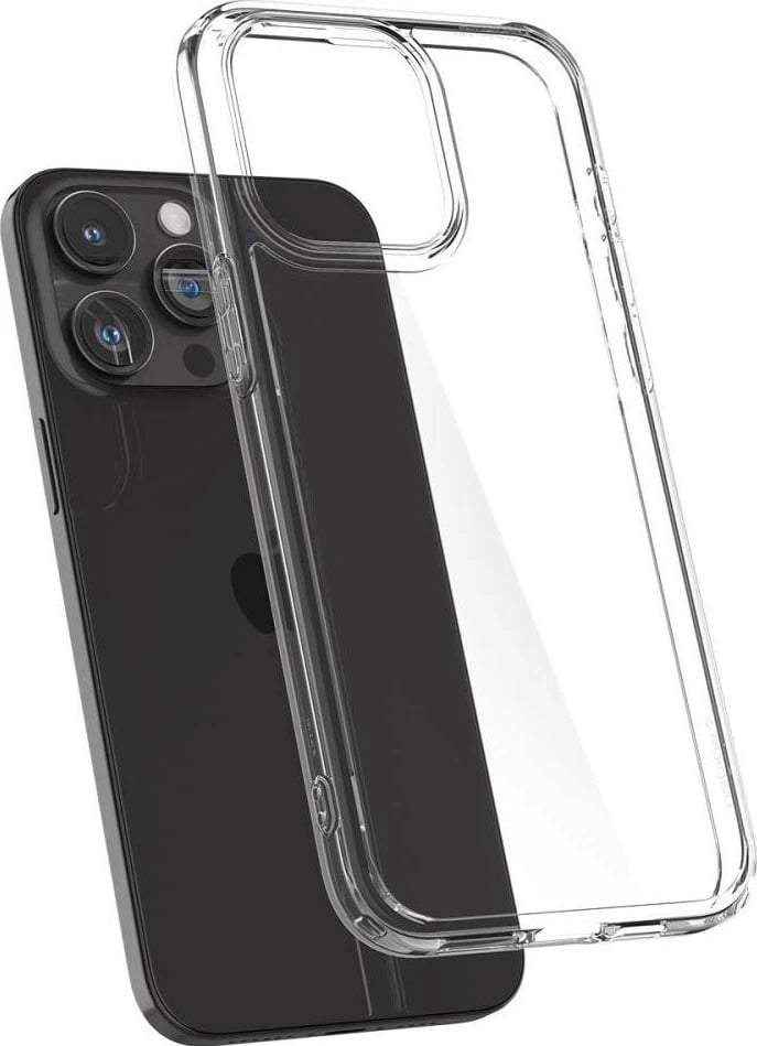 Mbështjellës për Celular Spigen Ultra Hybrid për iPhone 15 Pro, Transparent