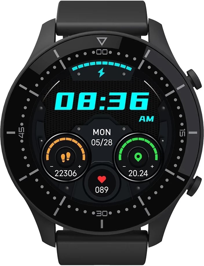 Smartwatch Media-Tech GENUA MT870, 1.3", e zezë