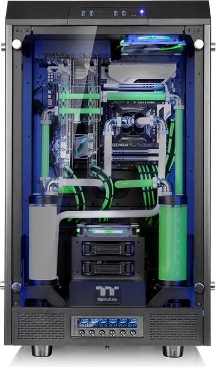 Kasë për kompjuter Thermaltake The Tower 900, e zezë