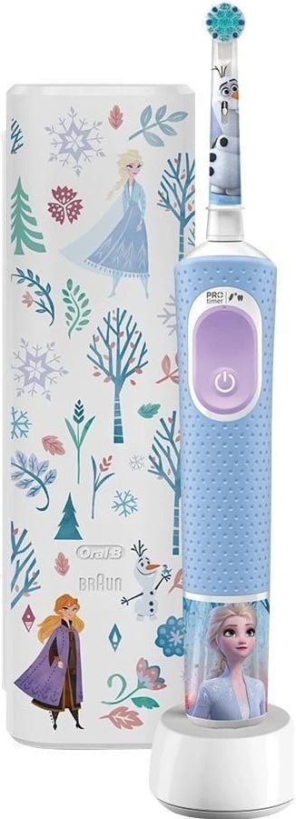 Furçë dhëmbësh elektrike Oral-B Pro Kids 3+, Frozen, blu