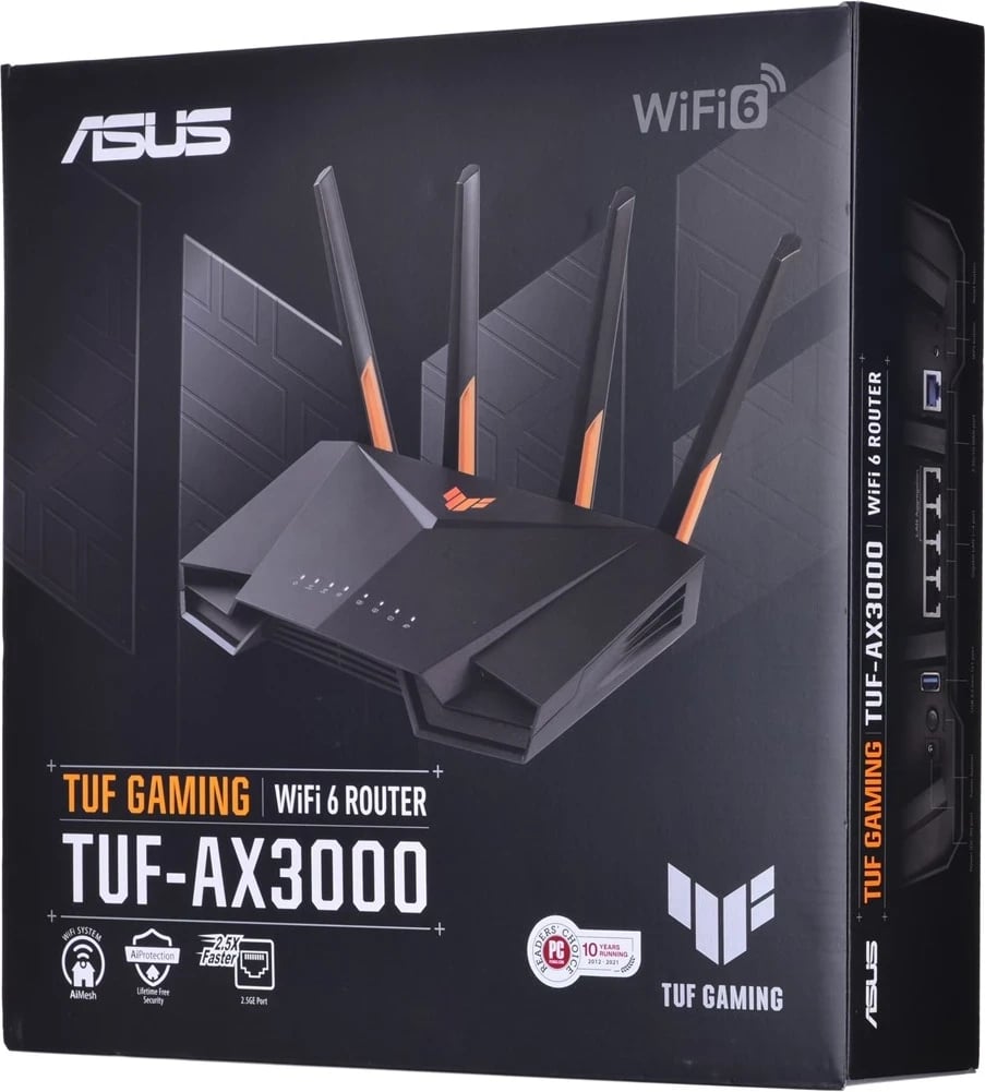 Ruter Asus TUF Gaming AX3000 V2, i zi