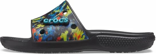 CROCS CLASSIC TIE DYE GRAPHIC SLIDE 