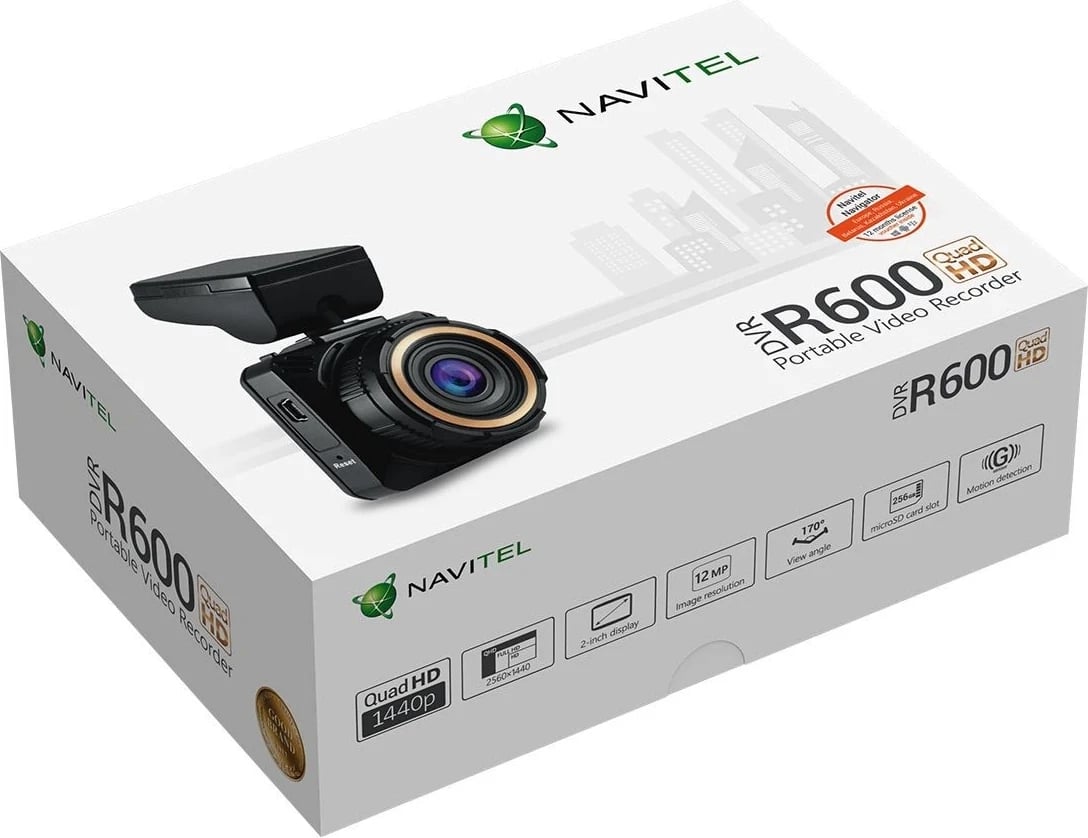 Kamera për makinë NAVITEL R600 QUAD HD