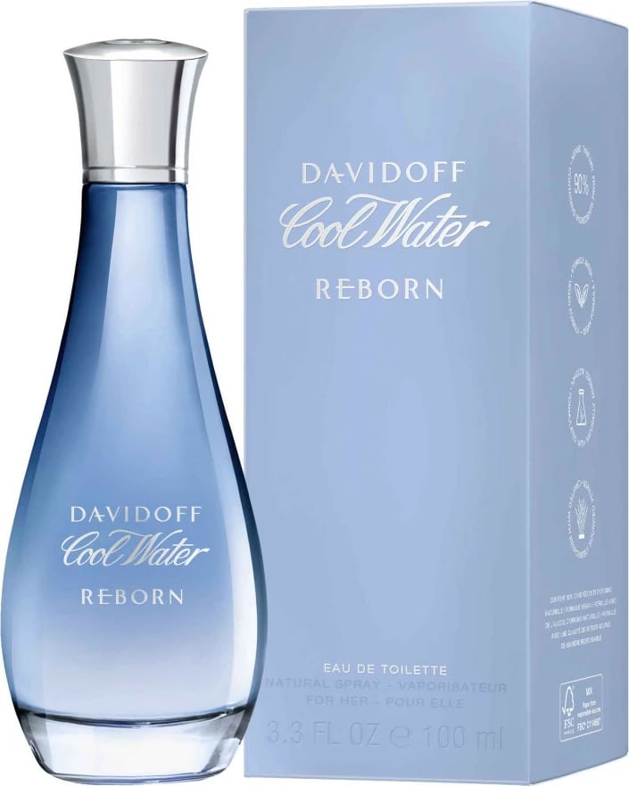 Eau de Toilette Davidoff Cool Water Reborn, 100ml