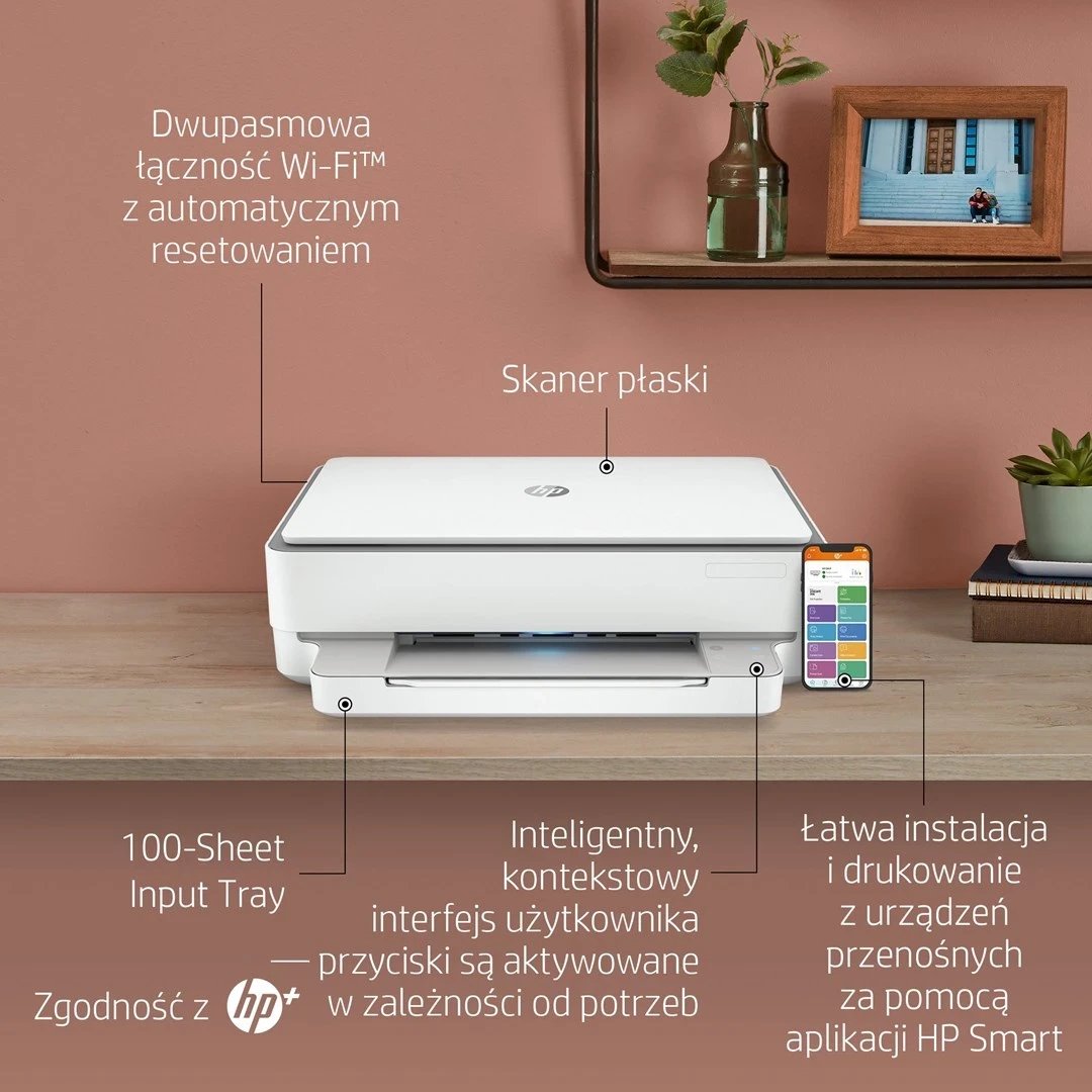 Printer HP ENVY 6020e inkjet, Wi-Fi