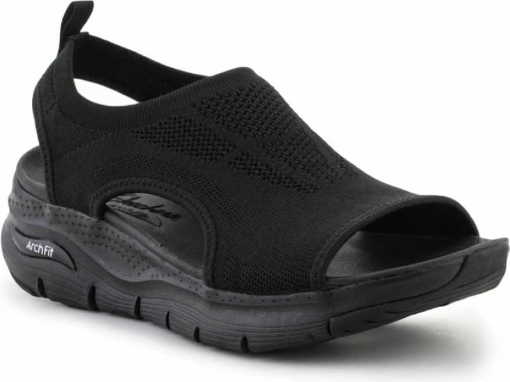 Sandale Skechers për femra, të zeza