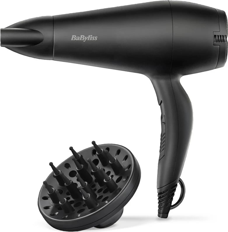 Tharëse flokësh Babyliss Power Smooth 2000, E zezë