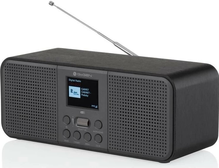 Radio GoGEN DAB 800 BTC, Bluetooth, DAB+, e zezë