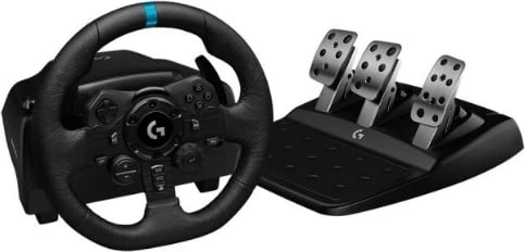 Set timon dhe pedale Logitech G923 TrueForce (PC, PS4)