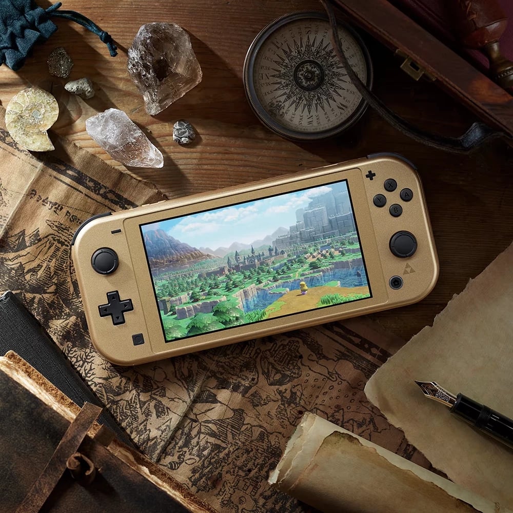 Konsolë Nintendo Switch Lite Hyrule Edition Special Edition, ngjyrë ari