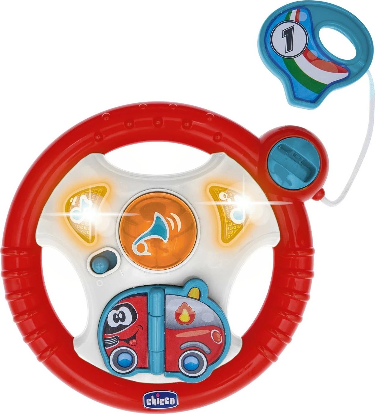 Lodër interaktive Chicco Baby Sense & Focus, plastike, gri