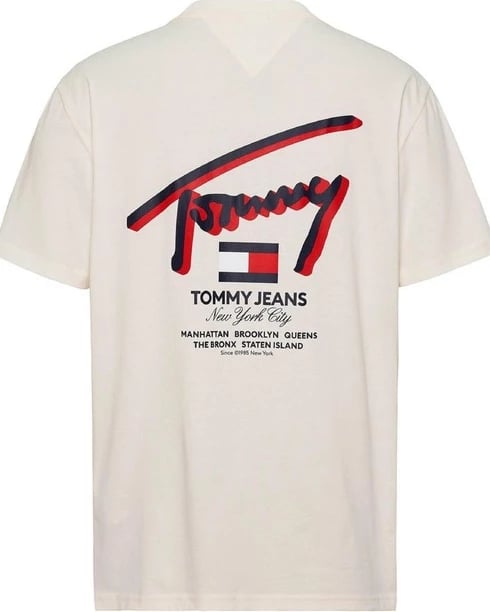 Maicë për meshkuj Tommy Hilfiger Jeans, e bardhë