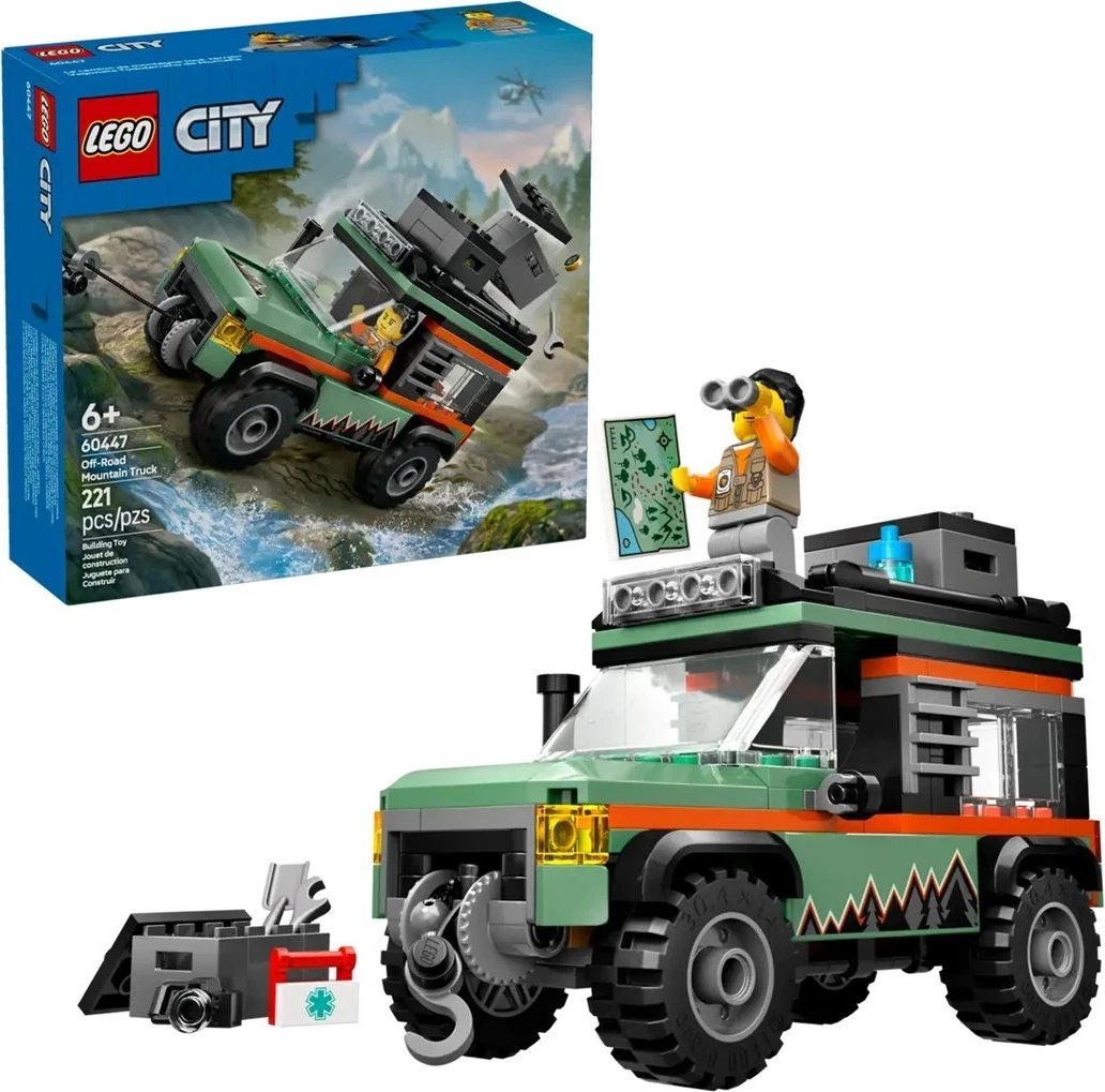 Set LEGO City 60447 Off-Road 4x4 Mountain Truck