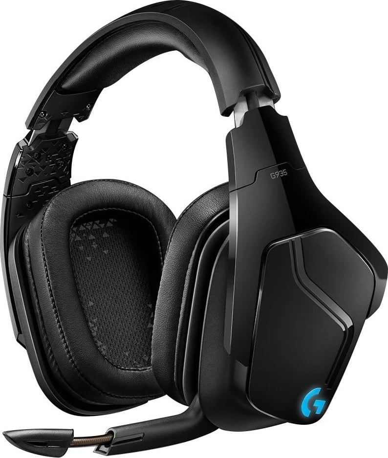 Kufje Logitech G935, Wireless, për lojëra