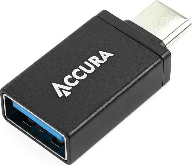 Adapter Accura USB-C në USB 3.1, e zezë