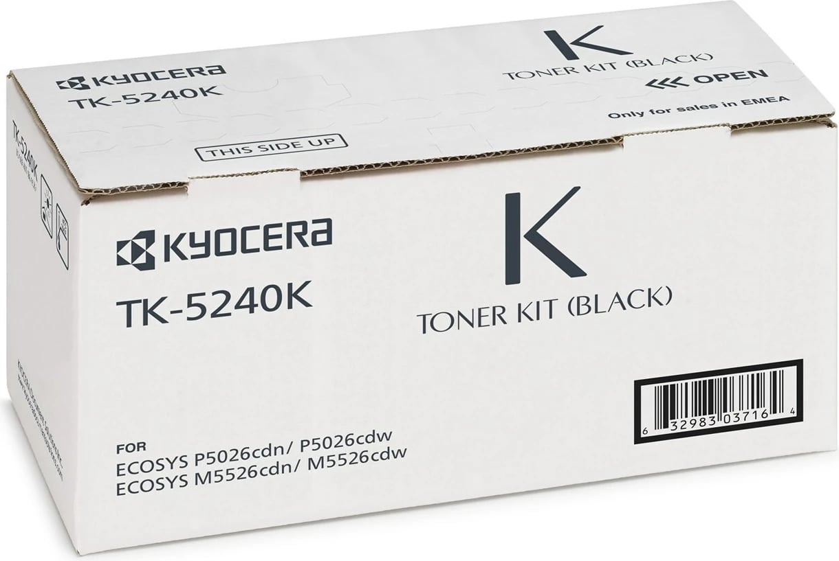 Toner Kyocera TK-5240K, Origjinal, Ngjyrë e zezë