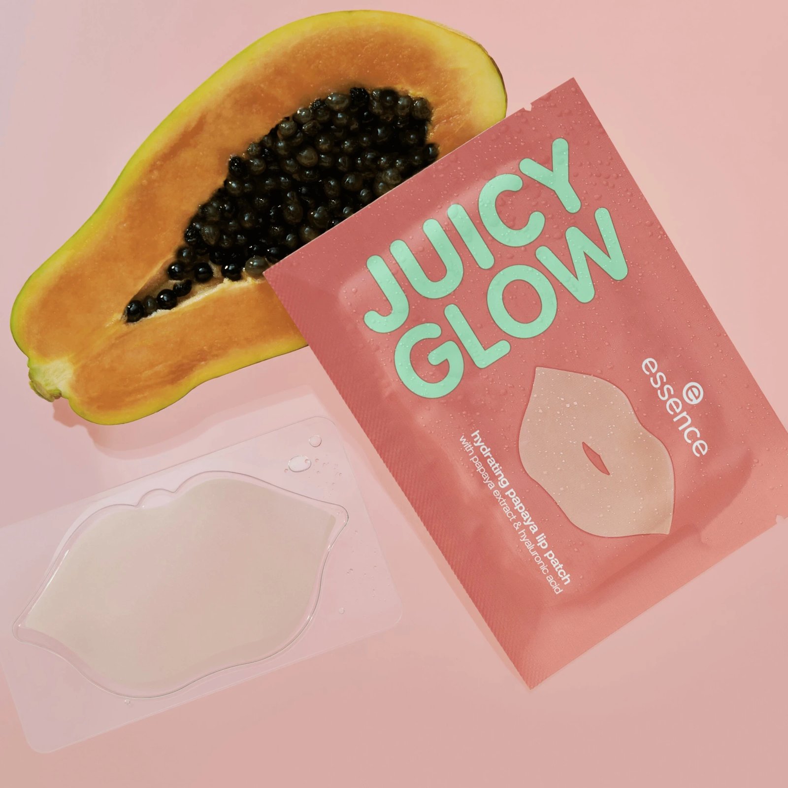 essence JUICY GLOWMask për sy , hydrating papaya