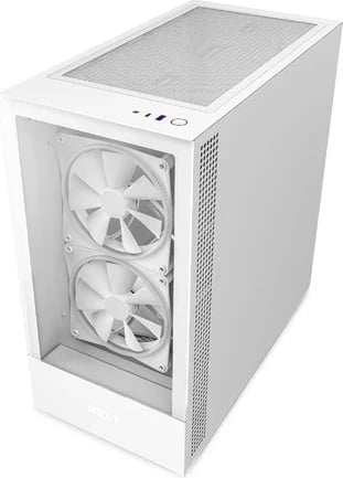 Kasë NZXT H5 Elite, Midi Tower, 1 x USB 3.1, 1x USB-C 3.1, audio, e bardhë