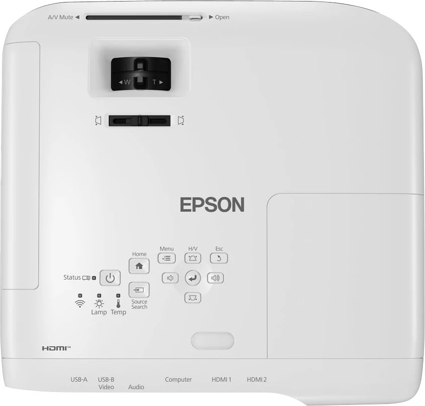 Projektor Epson EB-X49, 3600 ANSI lumens, 3LCD, XGA, 16000:1, 4:3, 762 - 7620 mm