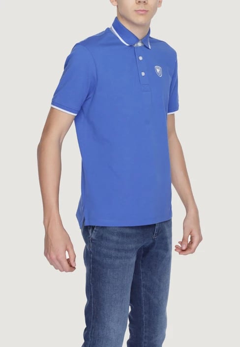 Polo për meshkuj Blauer, blu