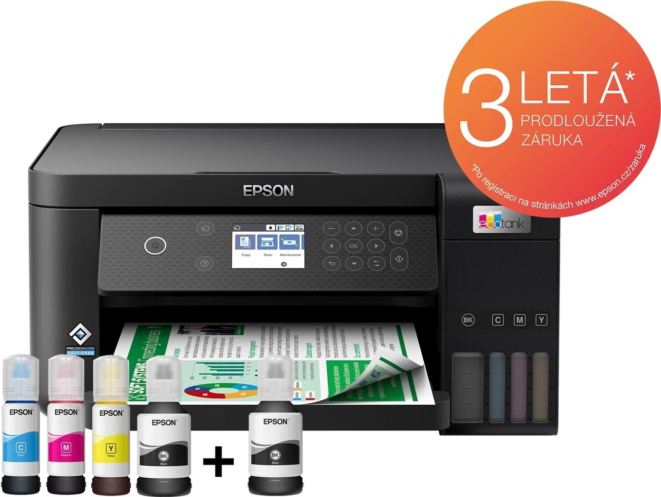 Printer Epson L6260 Inkjet, A4, 4800 x 1200 DPI, 33 ppm, Wi-Fi, Zi